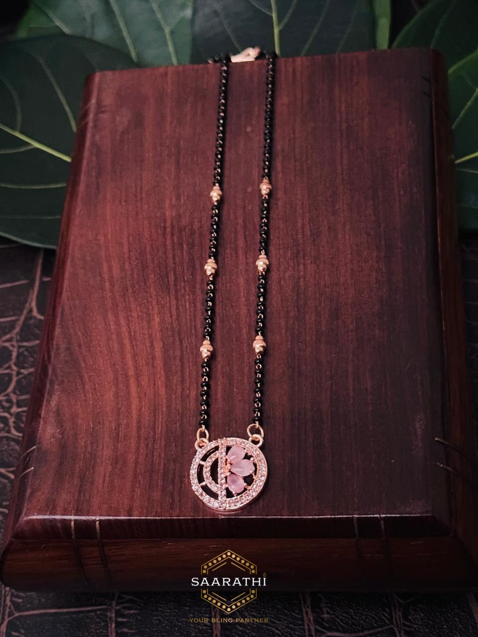 Sadapushpa Karimani Mala/ Mangalsutra Necklace