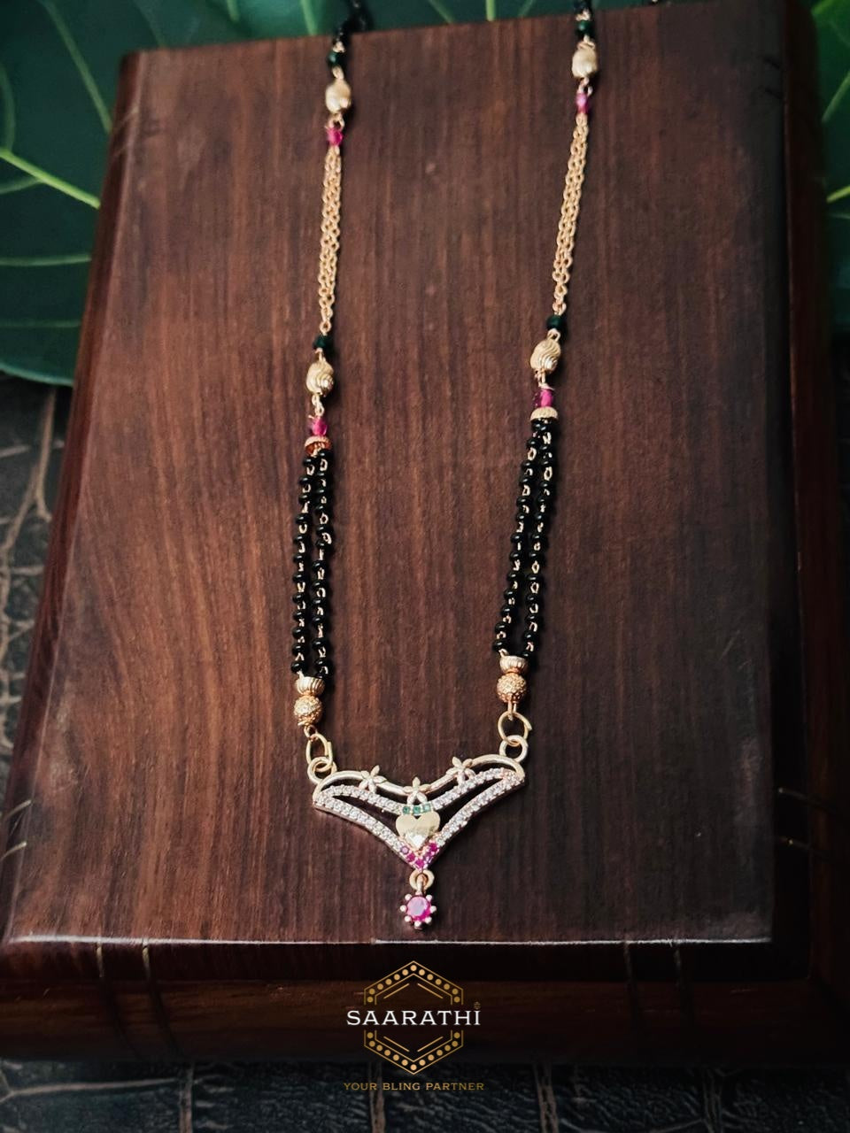 Hridayam Karimani Maala/ Mangalsutra Necklace