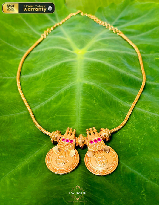 Sharnghini 22 CT Gold-Plated Pavan Kaashu Maala